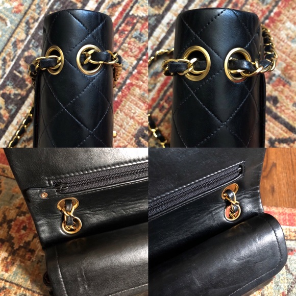 SOLD***Chanel Vintage Classic Double Flap Bag - Picture 9 of 13